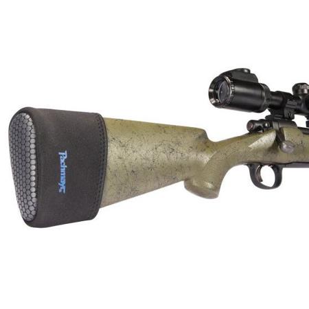 Lyman Pachmayr Shock Shield Gel Filled Slip-On Recoil Pad, Black