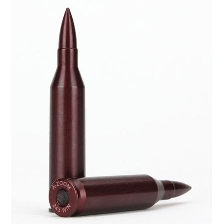 Lyman A-Zoom 243 Winchester Rifle Metal Snap Cap, Pack of 2