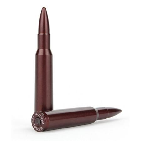 Lyman A-Zoom Precision Metal Snap Cap for 7x57 Mauser Rifle Cartridge, 2 Pack