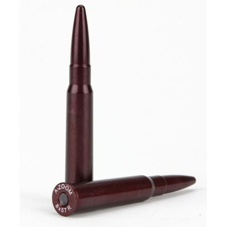 Lyman A-Zoom Precision Metal Snap Cap for 8x57R Rifle Cartridge, 2 Pack