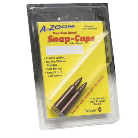 Lyman A-Zoom 6.8mm Remington Rifle Metal Snap Cap, Pack of 2