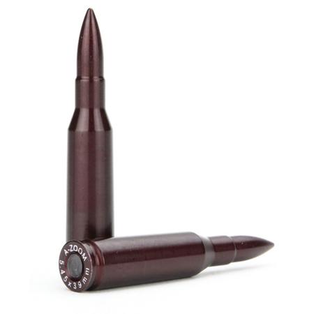 Lyman A-Zoom Precision Metal Snap Cap for 5.45x39R Rifle Cartridge, 2 Pack