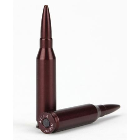 Lyman A-Zoom Precision Metal Snap Cap for 260 Remington Rifle Cartridge, 2 Pack