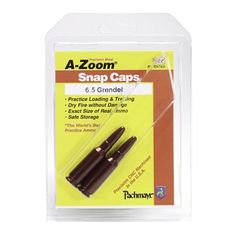 Lyman A-Zoom Rifle Snap Caps for 6.5 Grendel, 2 Pack