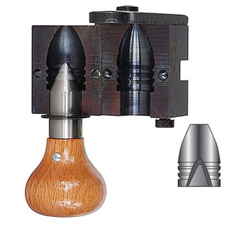 Lyman Double Cavity Rifle Bullet Mould for .69 Cal Musket Mini Ball Lead Bullets, 730 Grains