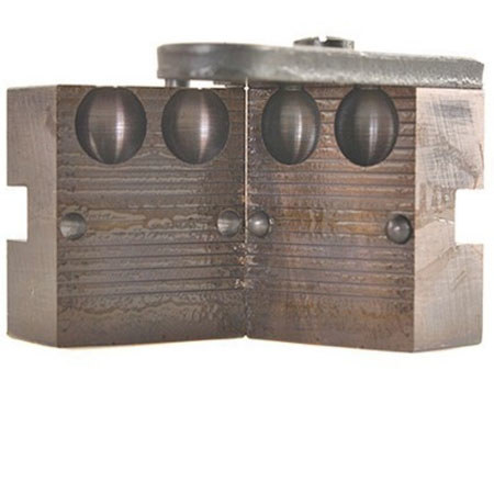 Lyman .457 Double Cavity Round Ball Mould, .45 Ruger