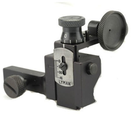 Lyman 90 MJT Right Hand Target Receiver Sight, Aluminum Blue