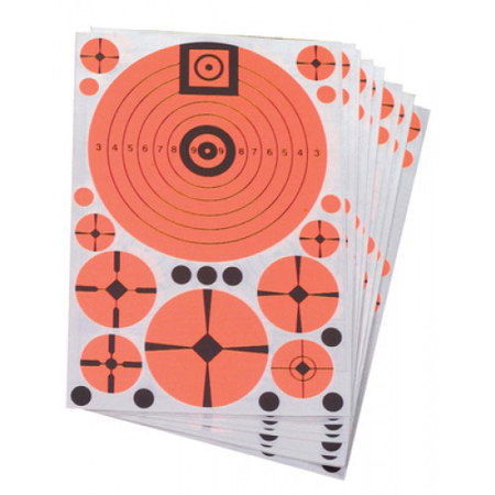 TargDots Lyman Target Match Assortment Sheets, 10 Pack