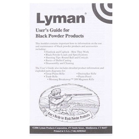Lyman Black Powder User's Guide
