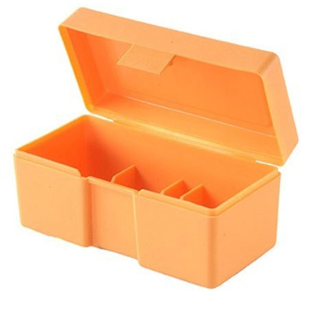 Lyman Storage Box for One Reloading Die, Orange Plastic