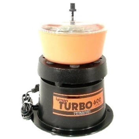 Lyman Turbo 600 Case Tumbler with Media, 230 Volt