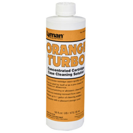 Lyman Orange Turbo Concentrated Case Cleaning Solution