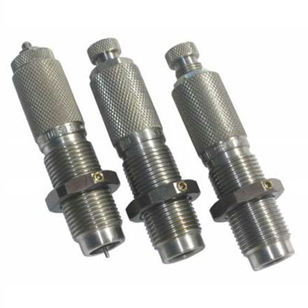 Lyman Deluxe Rifle 3 Die Set with Carbide Button, 6.5 Creedmoor