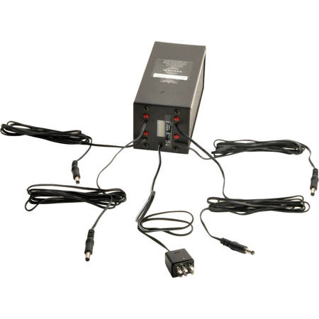 Lumedyne CH4U Quad Hyper Charger with Gauge, USA Cord