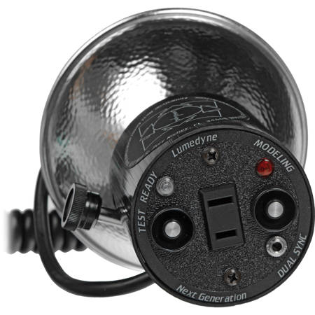 Lumedyne Next Generation Series 800ws UV Flash Head with a Coiled 3-7' Head Cable