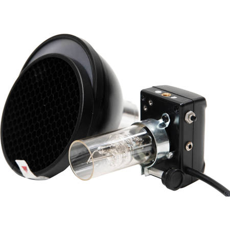 Lumedyne HSML Extra Small Modeling Light Flash Head with 800Ws Flashtube