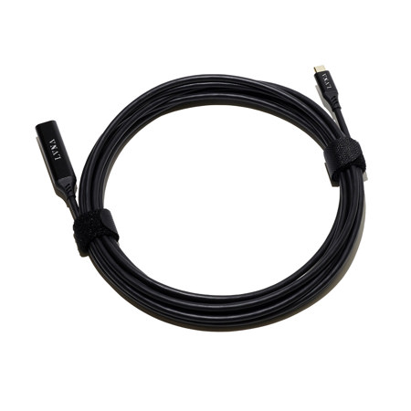 LVNA Digital LINK 16.4' USB-C Straight Male to Female Bi-Directional Extension Cable, Black