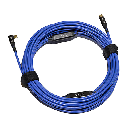 LVNA Digital PORTO Limited Edition 32.8' USB-C Straight Directional Tether Cable, Hyper Blue