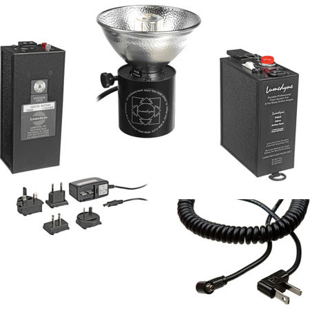 Lumedyne LumeKit, Action 400WS Portable Photographic Lighting Kit. #ZKX4