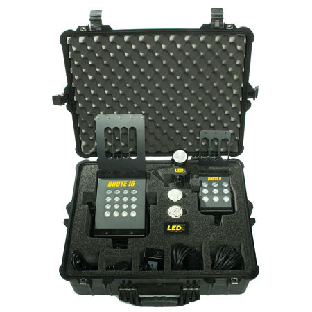 LEDZ Trio Kit with Brute 16 Complete LED Light Kit
