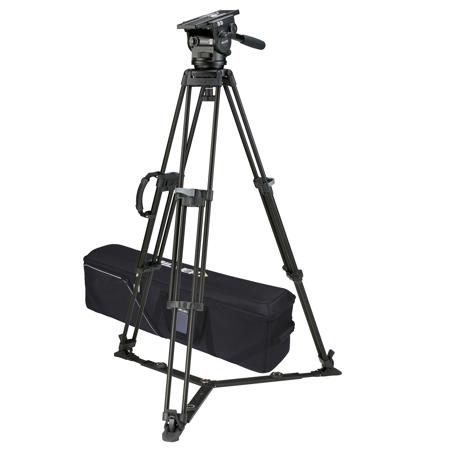 Miller Arrowx 5 Fluid Head with Sprinter II AL Tripod and Ground Spreader