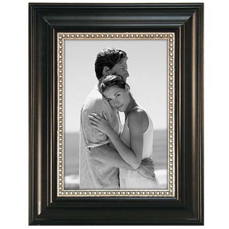 Malden Classic Series Wood Frame, 5x7in, Black