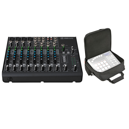 Mackie 1202VLZ4 12-Channel Compact Analog Mixer, Bundle with SKB Universal Equipment/Mixer Bag