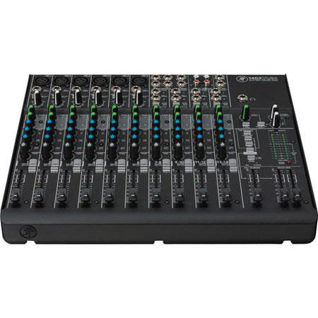 Mackie 14-Channel Compact Mixer, 3-Band EQ (80 Hz & 2.5 and 12 kHz), 2.5Kohm Mic In Impedance
