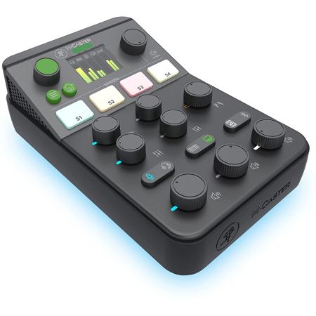 Mackie M Caster Studio Desktop Live Streaming Mixer, Black