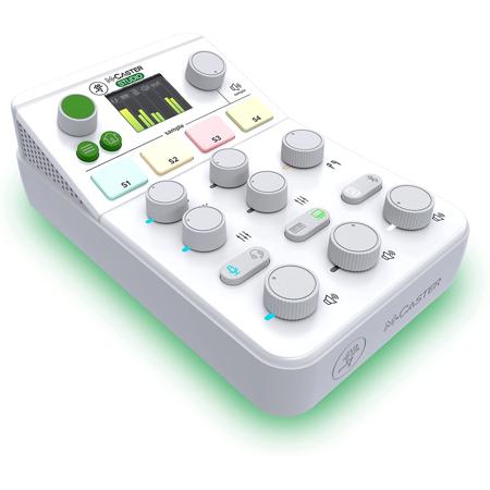 Mackie M Caster Studio Desktop Live Streaming Mixer, White