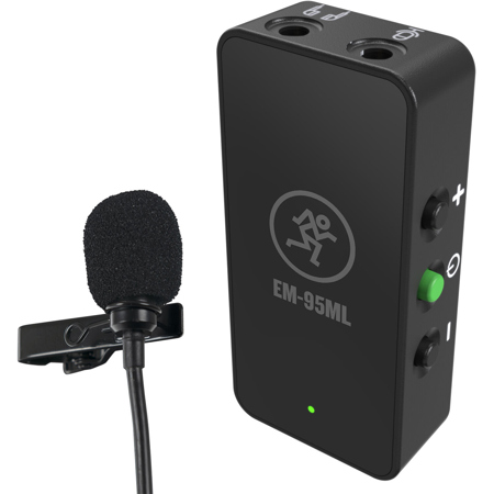 Mackie EM-95ML Lavalier Microphone with In-Line Amplifier for Smartphones