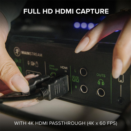 Mackie MainStream Complete Live Streaming and Video Capture