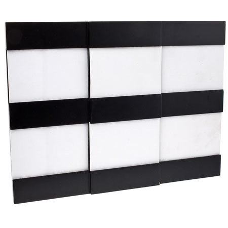 Malden Horizon Wood Frame for 4x6in Six Photos, Black