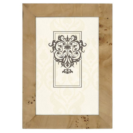 Malden International Natural BURLWOOD 4x6" Frame, Tan