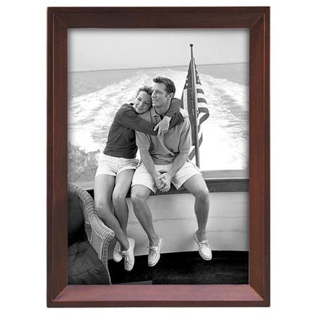 Malden Avalon Wood Frame, 8x10in One Photo, Dark Walnut