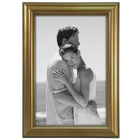 Malden International Malden Traditions Wood Frame for 4x6in Photo, Gold