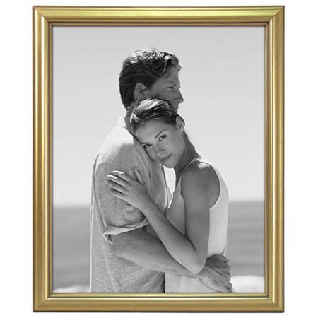 Malden International Traditions Series Wood Frame for 8x10" Photograph, Gold