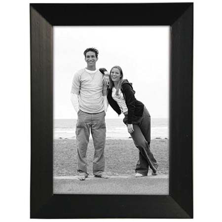 Malden Turner Series Wood Frame for a 4x6" Photo, Black