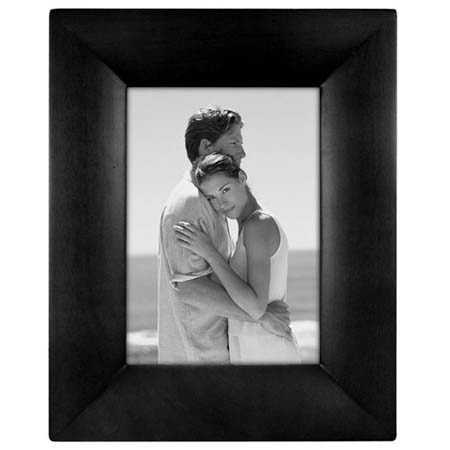 Malden Monterey Wood Frame for 5x7in Photo, Black