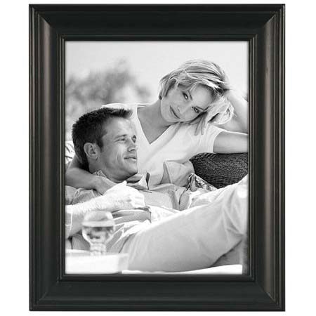 Malden 645880 Camden Wood Frame for 8x10in Photo, Black