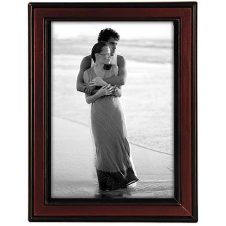 Malden International Malden Winslow Wood Frame for 8x10in Photo, Mahogany