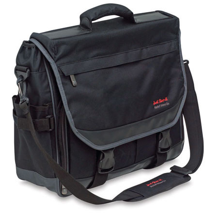 Martin Universal Design Just Stow It Soft Fabric Ultimate Messenger Bag, Black