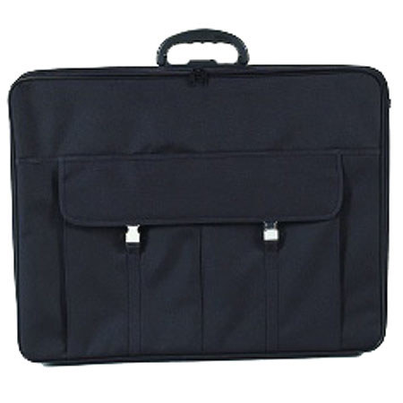 Martin Universal Design Picasso Series, Polyester Zippered Portfolio, Size: 23x31x1.5", Color: Black.