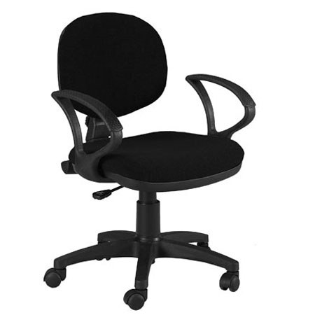 Martin Universal Design Stanford Desk Height Seating Chair, Black