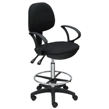 Martin Universal Design Vesuvio Drafting Height Seating Chair, Black