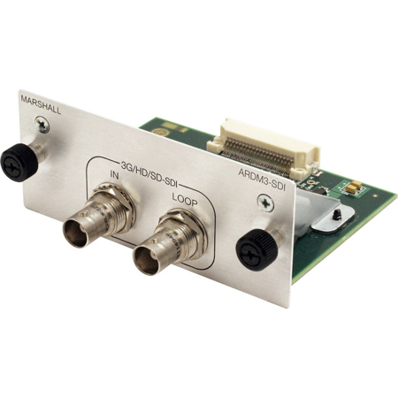 Marshall Electronics 1x 3G/HD/SD-SDI Input with Loop Through Audio Module