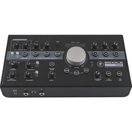 Mackie Big Knob Studio+ 4x3 Monitor Controller and Interface with Software Bundle