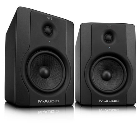 M-Audio BX5 D2 Active 70W 5" 2-Way Studio Monitor Speakers, Pair