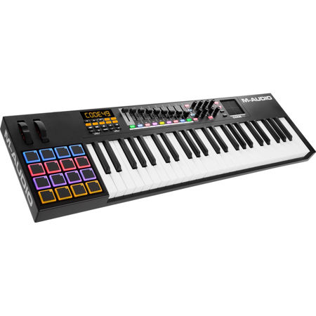M-Audio Code 49 49-Key USB MIDI Keyboard Controller with X/Y Pad, Black