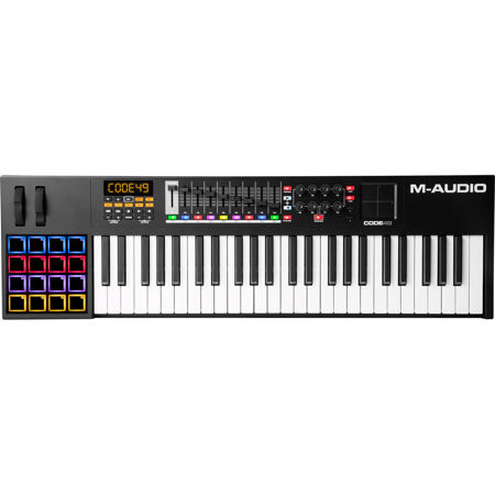 M-Audio Code 49 49-Key USB MIDI Keyboard Controller with X/Y Pad, Black